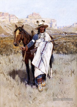 Indiens et cowboys œuvres - La quête des éclaireurs indiens à l’ouest Amérindien Henry Farny
